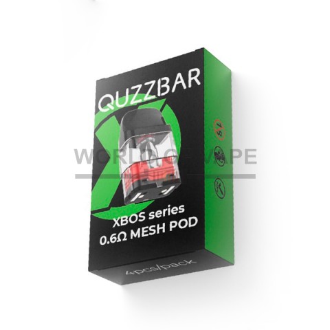 Картридж XBOS KB‑2 для Vaporesso XROS – 2 мл, 0,6 Ω, верхняя заправка, насыщенный вкус