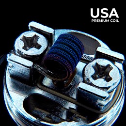 Спираль ручной работы LANSKOV (MTL) Duo Staggered Full Ni (0.6 Ом на 1 койл) T-5 (Премиум USA материалы)  (уп/2 шт)