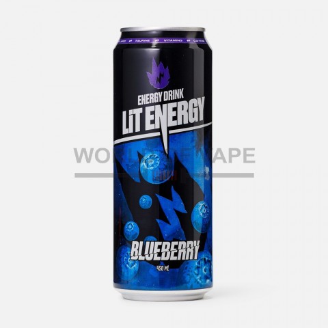 Напиток безалкогольный тонизирующий энергетический " LIT ENERGY BLUEBERRY" Черника 0,45 мл 