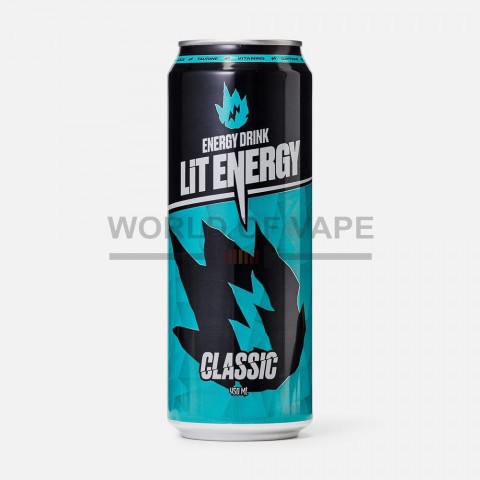 Напиток безалкогольный тонизирующий энергетический " LIT ENERGY CLASSIC " Клюква Барбарис 0,45 мл