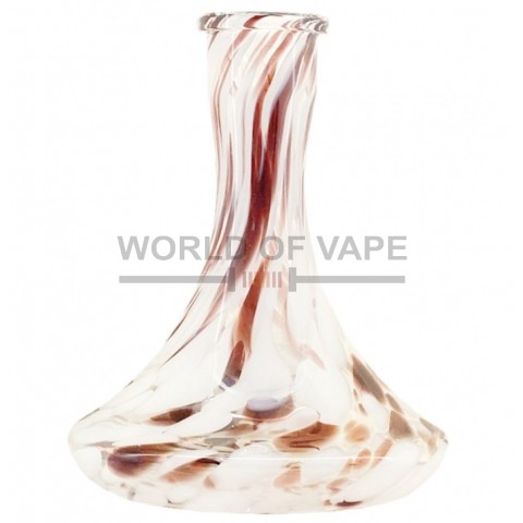 Колба для кальяна Daly (Марганец-белый) (с бортом)