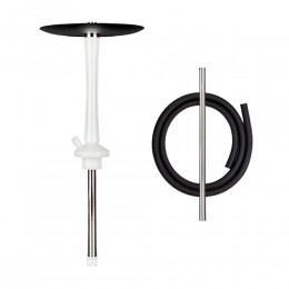 Кальян Izzy Classic (белый) (шахта, шланг,  мундштук)