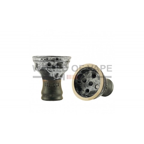 Чаша для кальяна Moon Classic Rocky (Venom Marble Black)