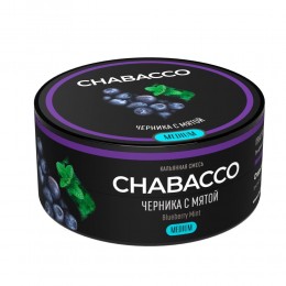 Смесь для кальяна Chabacco 25 г ( Черника с Мятой )  ( Medium )