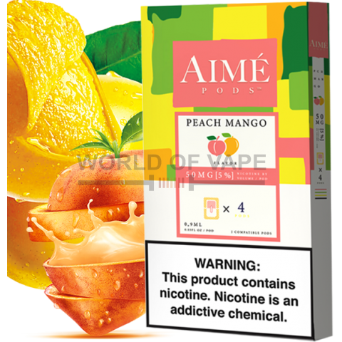 Комплект Aime Pods - Peach Mango (5%)