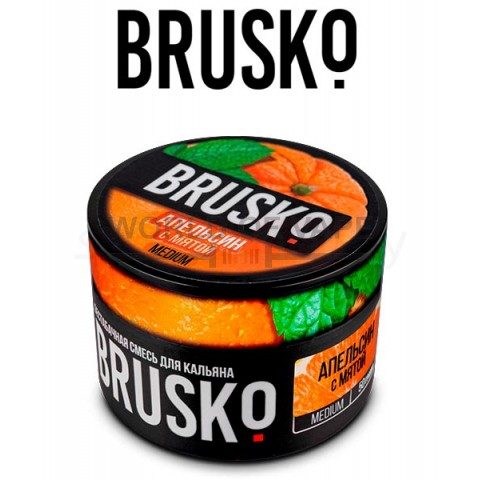 Смесь для кальяна Brusko Апельсин с мятой