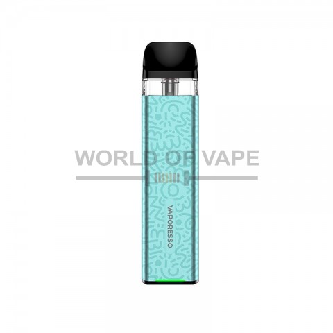 Вейп Vaporesso XROS 3 Mini | Зеленый с рисунком | (Aqua Green)