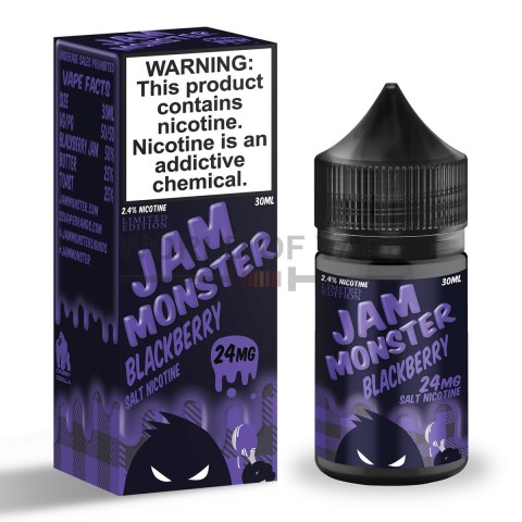 Жидкость Jam Monster Salt 30 мл  Blackberry