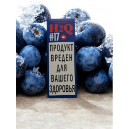 Жидкость для вейпа H2Q 30 мл #17 ( Черника со Льдом ) 17±3 мг