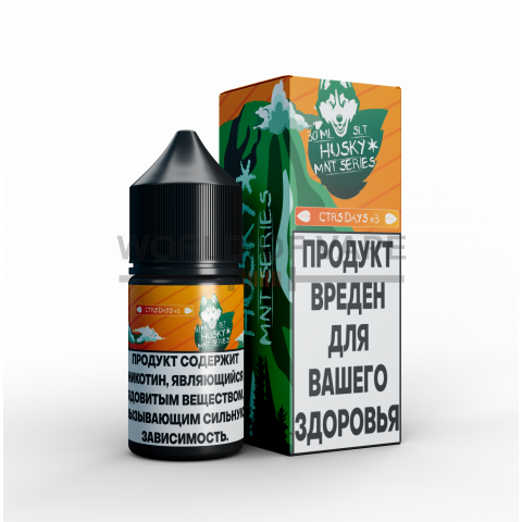 Жидкость Husky Salt Mint Series 30 мл Citrus Days ( Апельсин ) |17±3 мг|