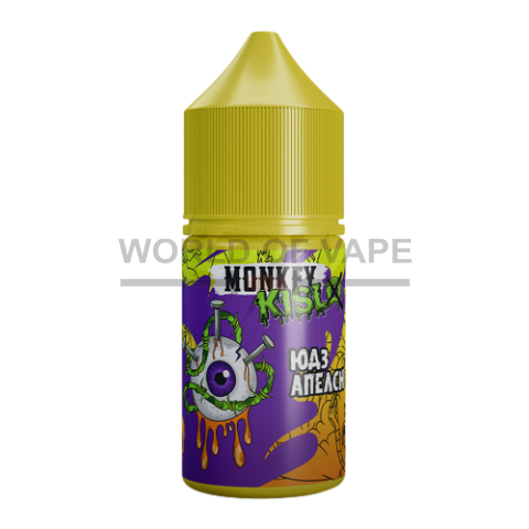 Жидкость для вейпа Monkey Vape Kislo 25 мл #3 Юдз-Апелсн(кислое Юдзу Апельсин)