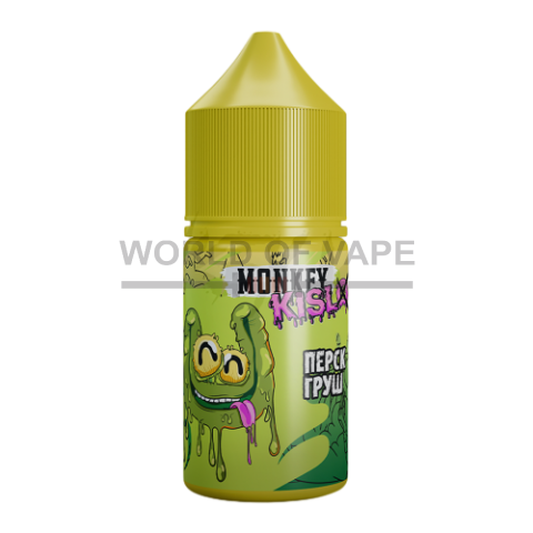 Жидкость для вейпа Monkey Vape Kislo 25 мл #5 Перск Груш(кислая Персиковая Груша)