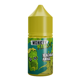 Жидкость для вейпа Monkey Vape Kislo 25 мл #1 Зеленый Лмнд (кислый Зеленый Лимонад)