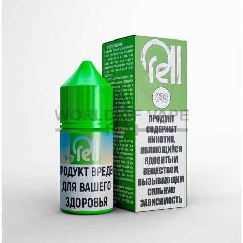 Жидкость для вейпа RELL Green Salt 30мл #13 Frost Peppermint ( 20 мг )
