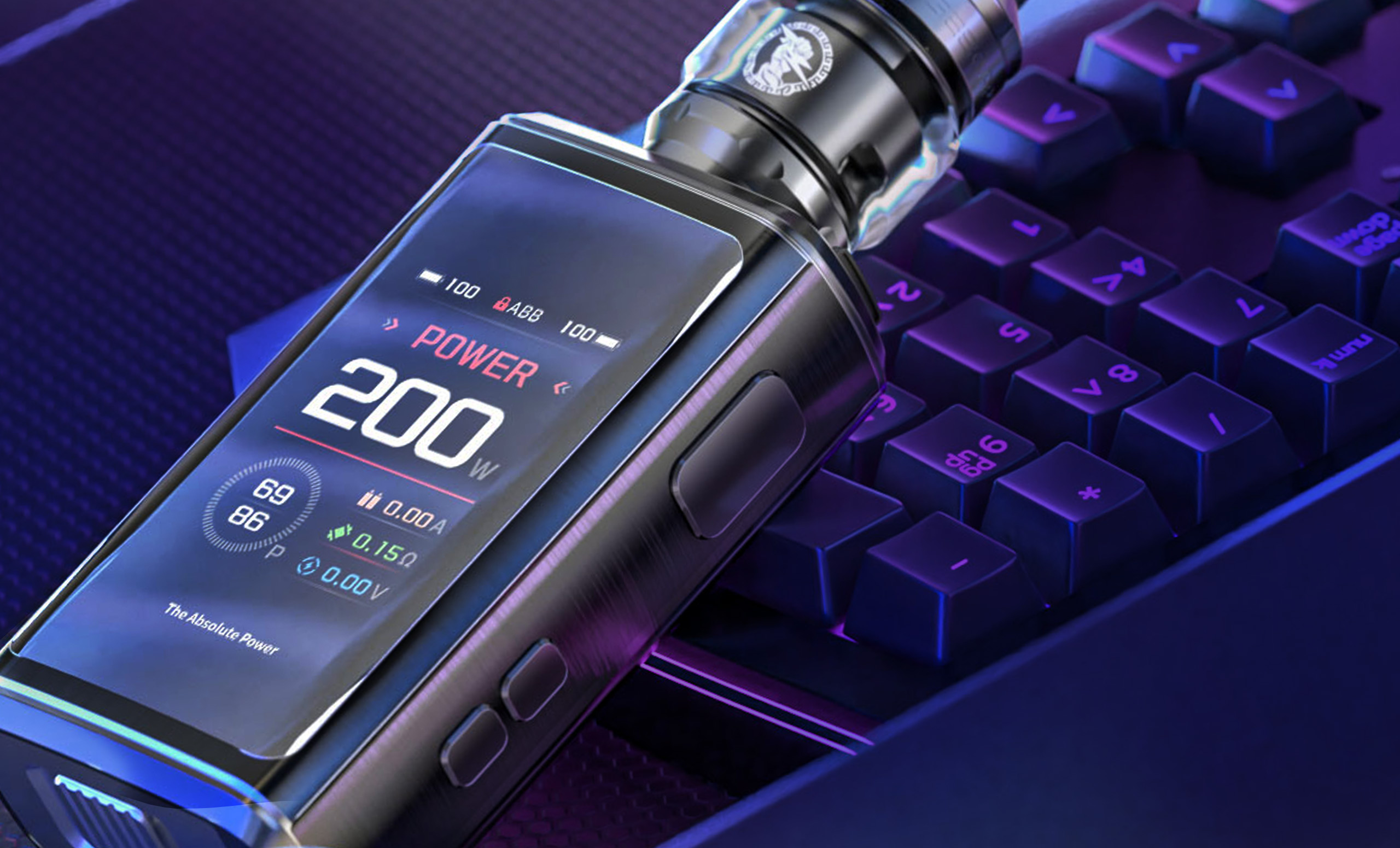 Geekvape Z200 интерфейс