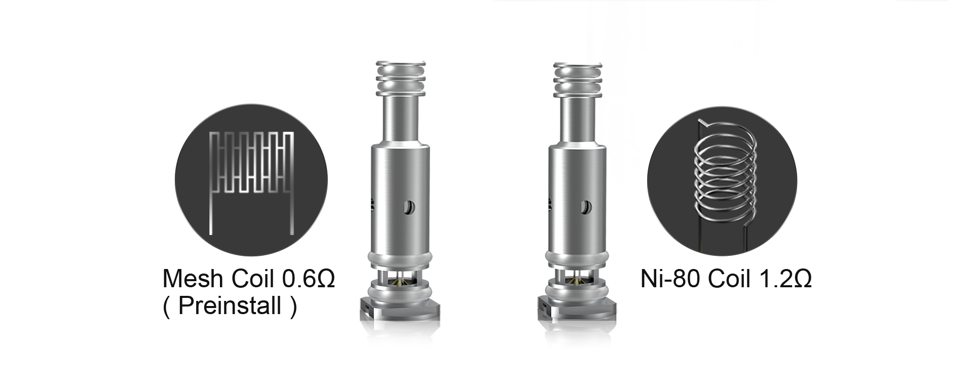 Baby Series Ni-80 Coil 1.2 Ω