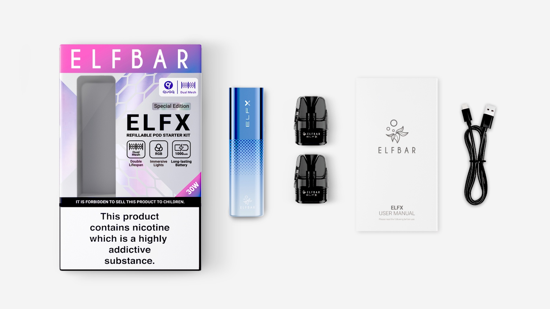 Комплект ELFBAR ELFX
