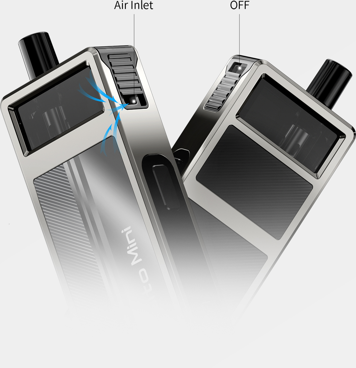 Регулировка обдува Smoant Pasito Mini
