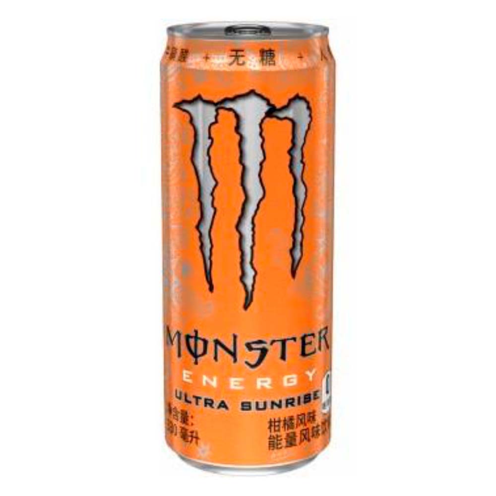 Напиток энергетический Monster Energy с цитрусовым вкусом 330 мл (Оранжевая)