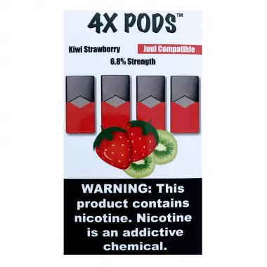 Комплект 4X PODS Kiwi Strawberry (6.8%)