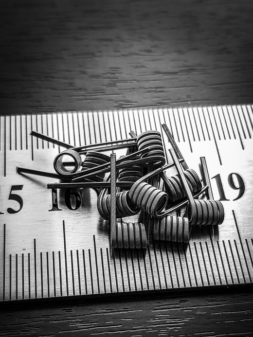 Спираль ручной работы Fused Clapton