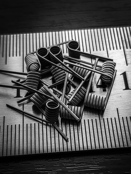 Спираль ручной работы MTL Fused clapton