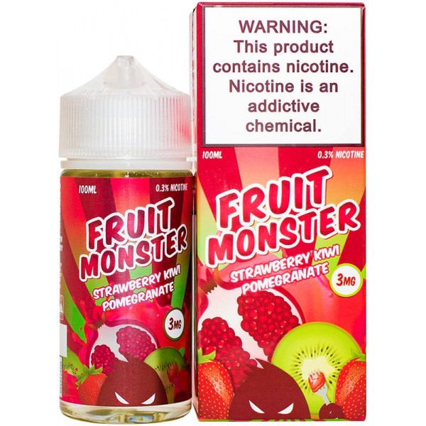 Жидкость Fruit Monster Strawberry Kiwi Pomegranate 100 мл