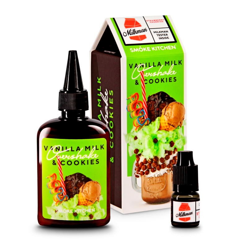 Жидкость Smoke Kitchen x The Milkman OVERSHAKE Vanilla Milk Cook