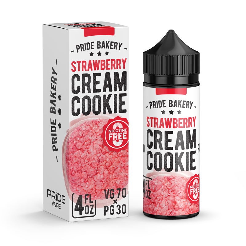 Жидкость CREAM COOKIE Strawberry 120 мл