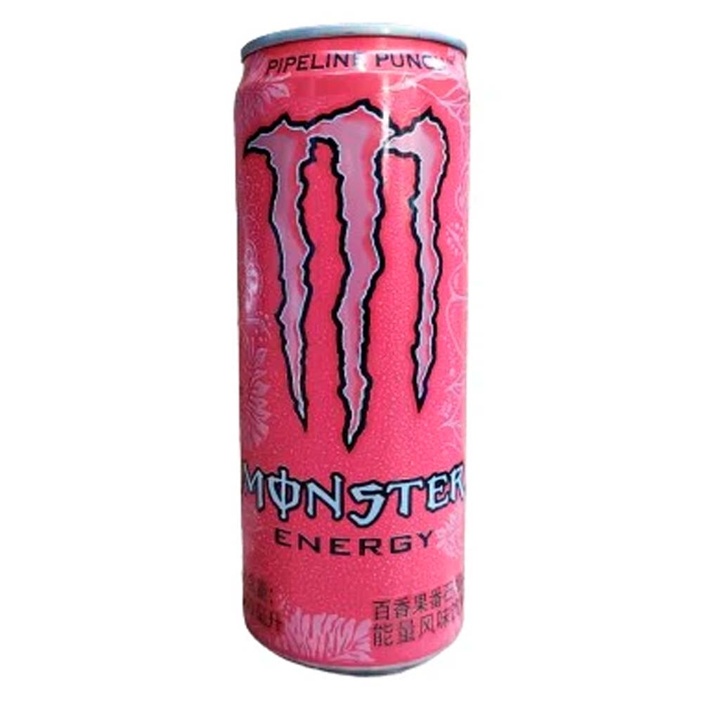Напиток энергетический Monster Energy со вкусом маракуйи и гуавы 330 мл (Розовая)