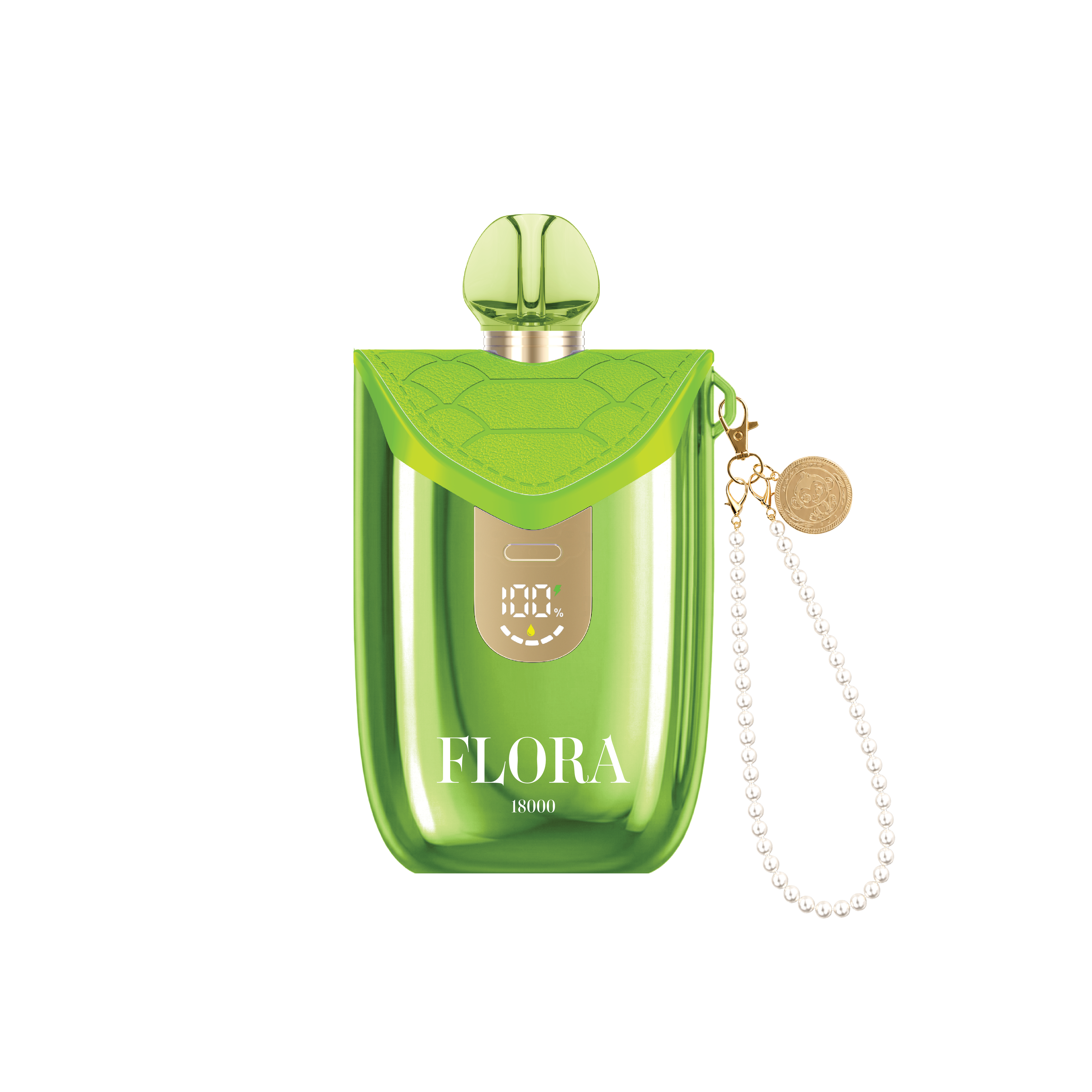 Одноразовая ЭСК MONKEY VAPE FLORA 18K LME MNT ENERGY (Мятно-лаймовый энергетик)