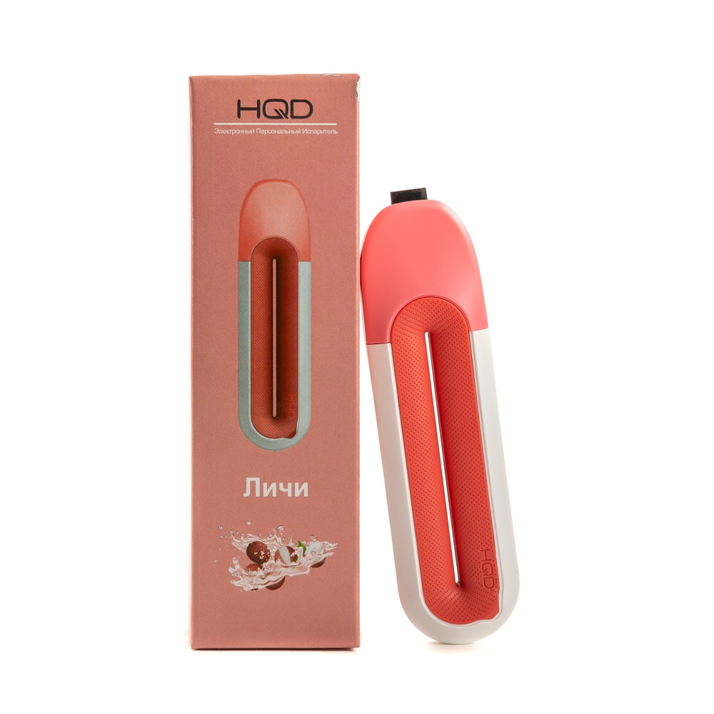 Одноразовая под-система HQD Rosy Red Ice (Клубника)