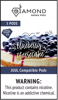 Комплект Diamond Pods - Blueberry Cheesecake (6.0%)