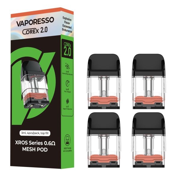 Картридж 3 мл для Vaporesso XROS ( 0.6 Ом ) ( Corex 2.0 )