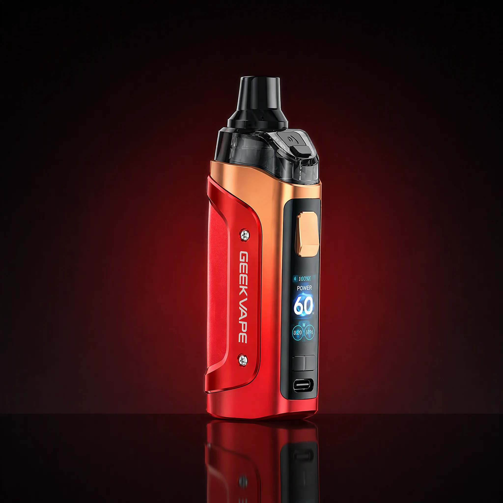 Вейп GeekVape Boost Ⅲ (Boost 3) "Sunset Red" (Желто-красный)