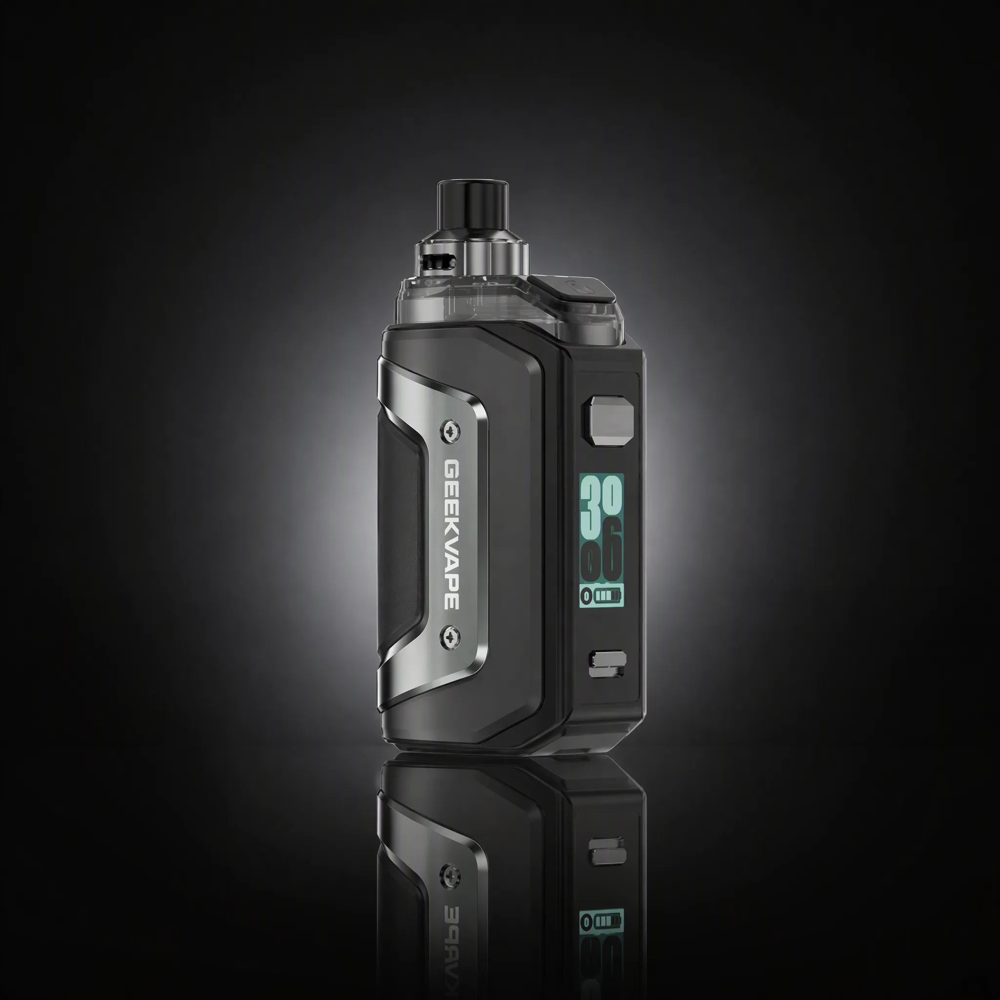 Вейп GeekVape Hero 5 (Черный) Iron Black