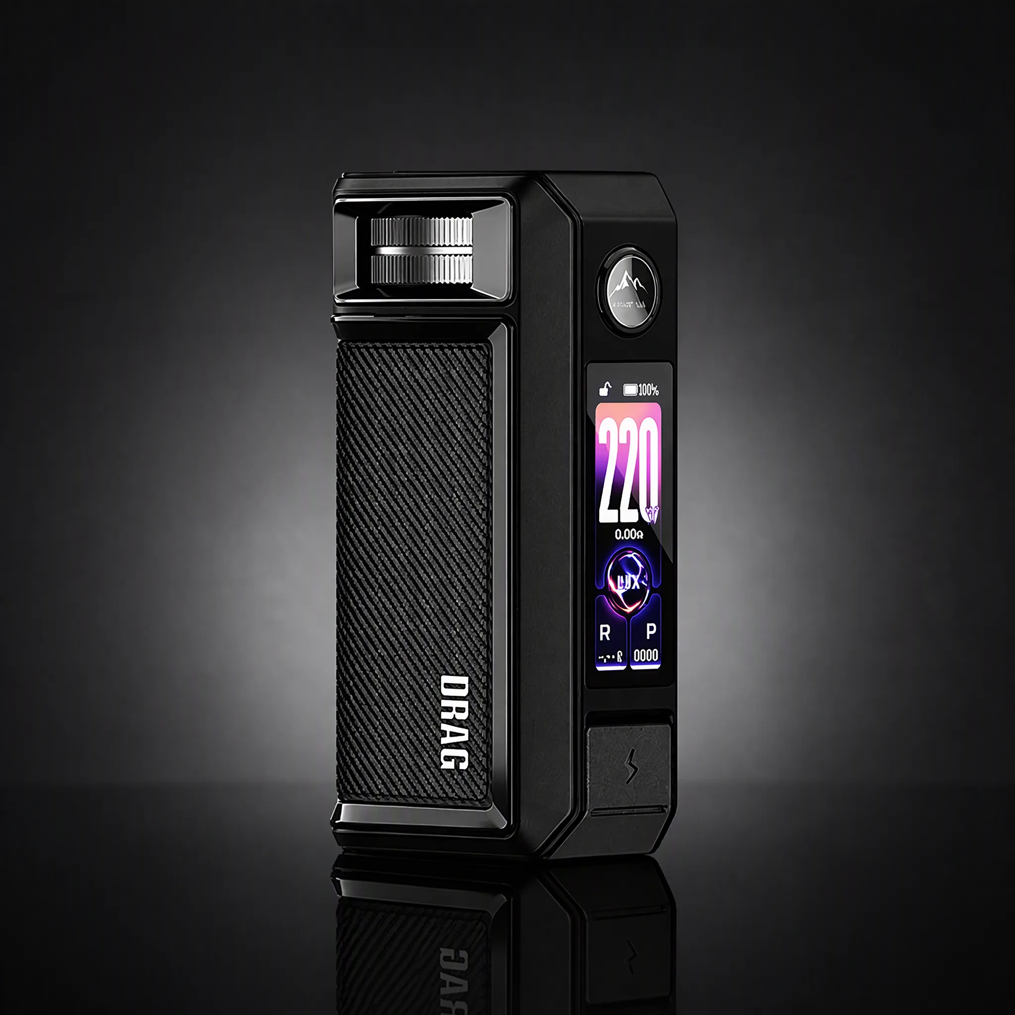 Батарейный мод VOOPOO DRAG 6 220W ( Черный ) Black