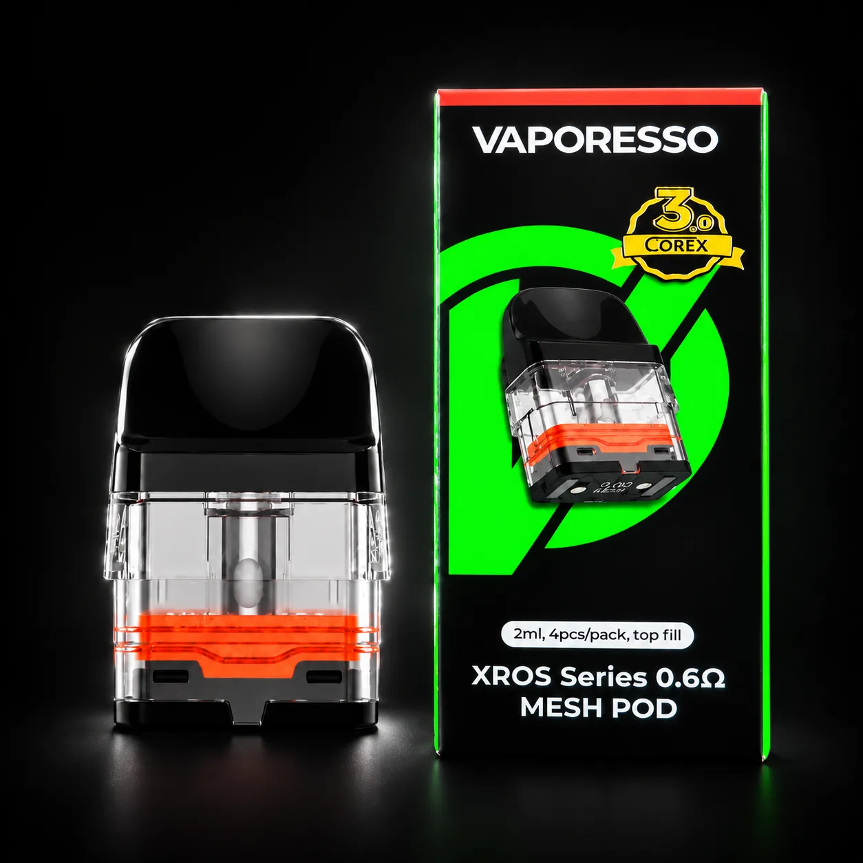 Картридж 2 мл для Vaporesso XROS ( Corex 3.0 ) ( 0.6 Ом )