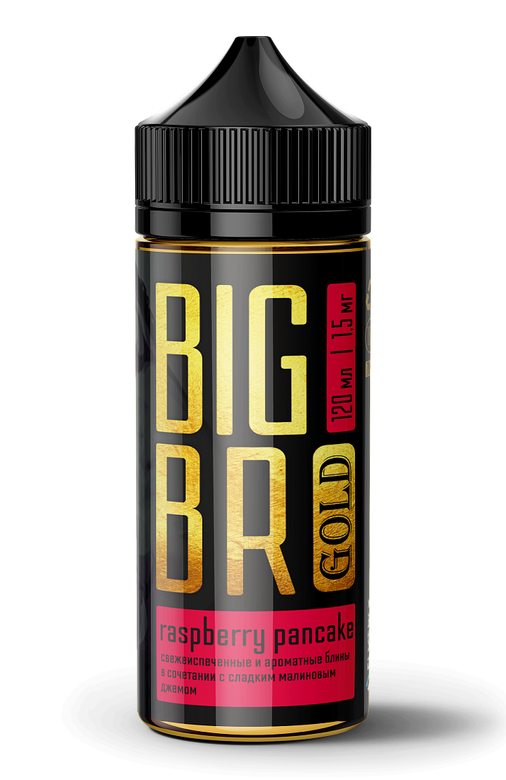 Жидкость Big Bro Gold Raspberry Pancake 120 мл