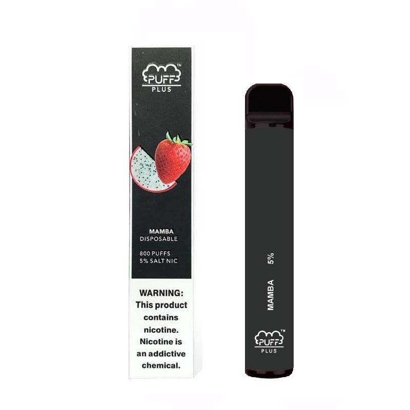 Одноразовая под-система Puff Bar Plus Клубника Драконий фрукт 5%