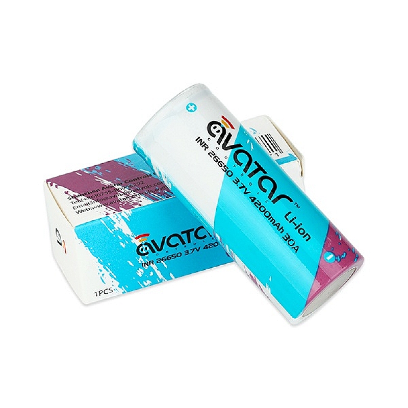 Аккумулятор Avatar INR 26650 4200 mAh