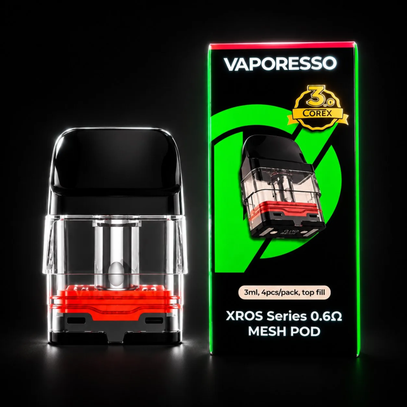 Картридж 3 мл для Vaporesso XROS ( Corex 3.0 ) ( 0.6 Ом )